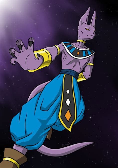 what is beerus wearing.